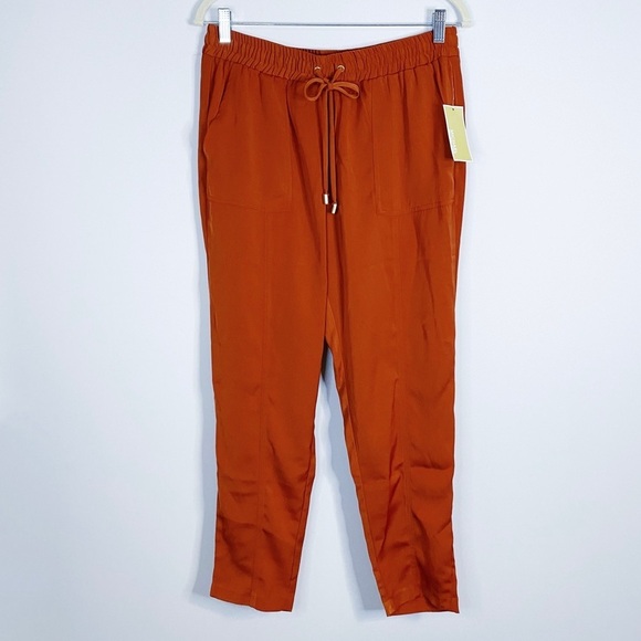 NWT MICHAEL Michael Kors - Rust Orange Pants - Picture 1 of 6